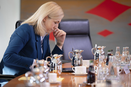 24. Kabinettssitzung des Bundeskabinetts in Berlin