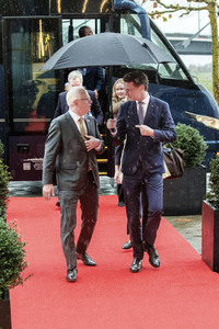 Empfang des Gouverneurs von Minnesota in Düsseldorf