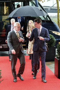 Empfang des Gouverneurs von Minnesota in Düsseldorf