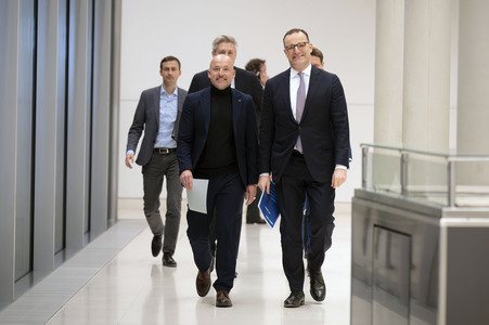 Fraktionssitzung der CDU/CSU-Bundestagsfraktion in Berlin