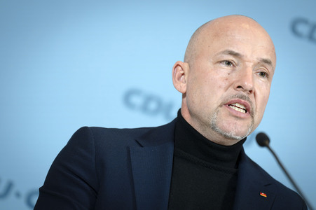 Fraktionssitzung der CDU/CSU-Bundestagsfraktion in Berlin