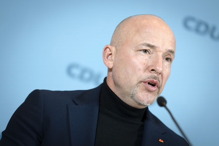 Fraktionssitzung der CDU/CSU-Bundestagsfraktion in Berlin