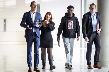 Fraktionssitzung der Bundestagsfraktion der Partei Die Linke in Berlin