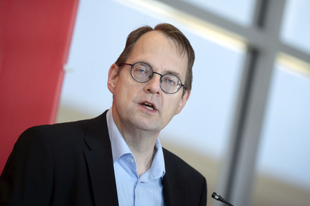 Fraktionssitzung der Bundestagsfraktion der Partei Die Linke in Berlin