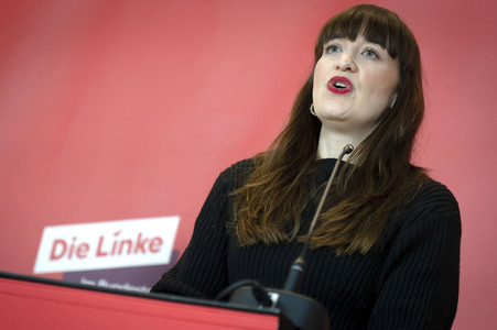 Fraktionssitzung der Bundestagsfraktion der Partei Die Linke in Berlin