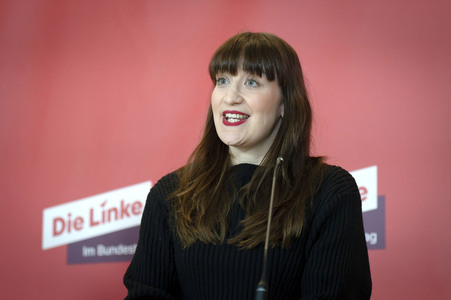 Fraktionssitzung der Bundestagsfraktion der Partei Die Linke in Berlin