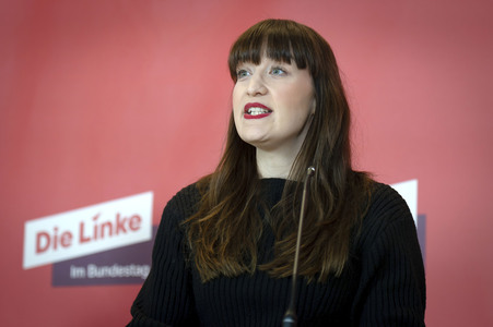 Fraktionssitzung der Bundestagsfraktion der Partei Die Linke in Berlin