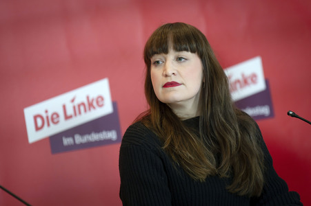 Fraktionssitzung der Bundestagsfraktion der Partei Die Linke in Berlin