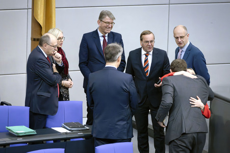 43. Sitzung des Deutschen Bundestages in Berlin