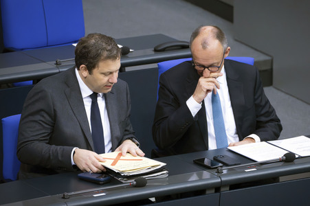 43. Sitzung des Deutschen Bundestages in Berlin