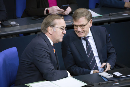 43. Sitzung des Deutschen Bundestages in Berlin