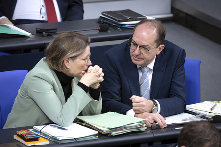 43. Sitzung des Deutschen Bundestages in Berlin