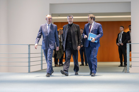 Pressestatement zu den Ergebnissen der Beratungen vom Koalitionsausschuss in Berlin