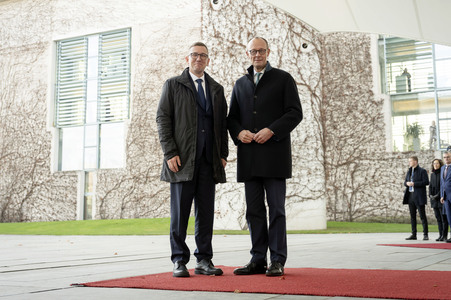 Empfang des Premierministers von Estland in Berlin