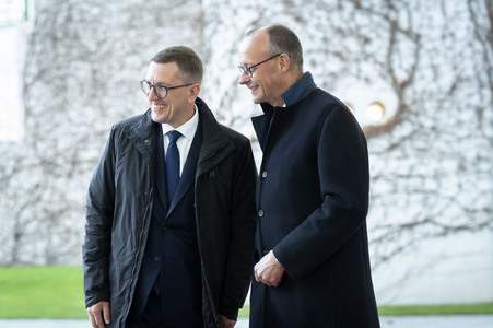 Empfang des Premierministers von Estland in Berlin