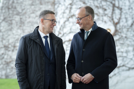 Empfang des Premierministers von Estland in Berlin