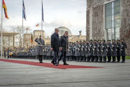 Empfang des Premierministers von Estland in Berlin