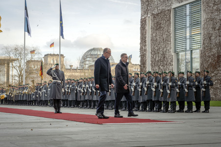 Empfang des Premierministers von Estland in Berlin