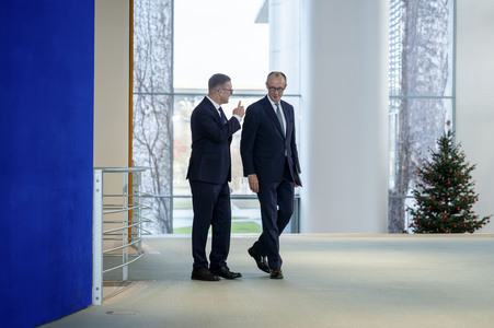 Empfang des Premierministers von Estland in Berlin