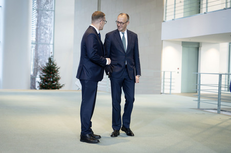 Empfang des Premierministers von Estland in Berlin