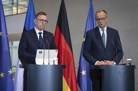 Empfang des Premierministers von Estland in Berlin