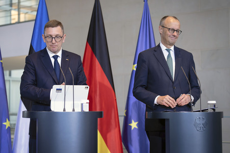 Empfang des Premierministers von Estland in Berlin