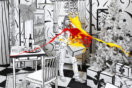 BODYART: Bunte Weihnacht / Colour Christmas Splash