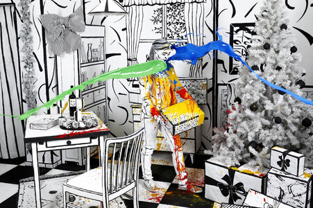 BODYART: Bunte Weihnacht / Colour Christmas Splash