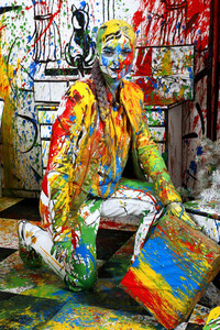 BODYART: Bunte Weihnacht / Colour Christmas Splash