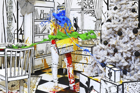 BODYART: Bunte Weihnacht / Colour Christmas Splash