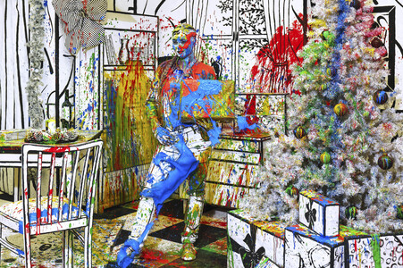 BODYART: Bunte Weihnacht / Colour Christmas Splash