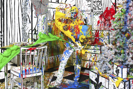 BODYART: Bunte Weihnacht / Colour Christmas Splash