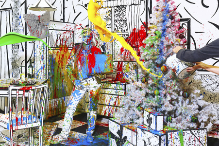 BODYART: Bunte Weihnacht / Colour Christmas Splash