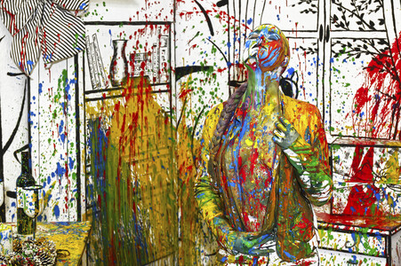 BODYART: Bunte Weihnacht / Colour Christmas Splash