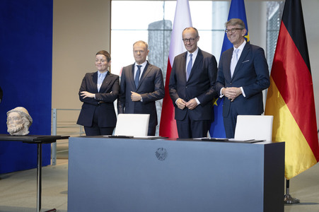 Empfang zu den 17. Deutsch-Polnischen Regierungskonsultationen in Berlin