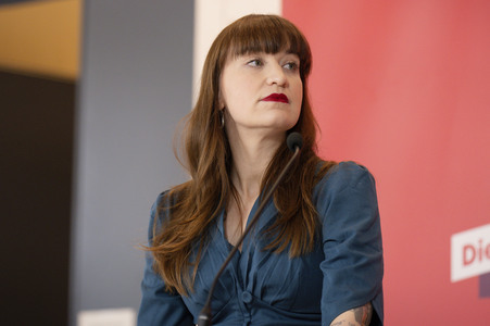 Fraktionssitzung der Bundestagsfraktion der Partei Die Linke in Berlin