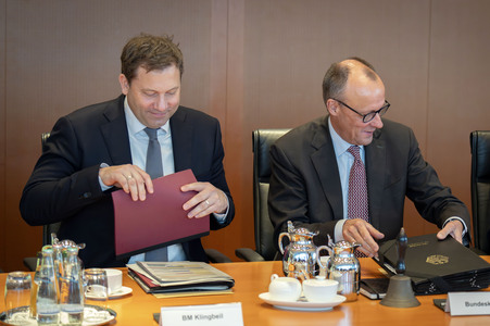 25. Kabinettssitzung des Bundeskabinetts in Berlin