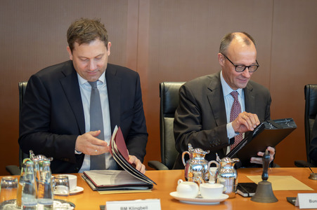 25. Kabinettssitzung des Bundeskabinetts in Berlin