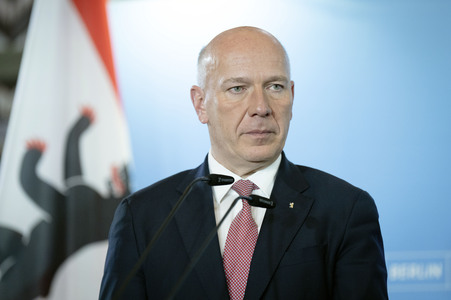 Antrittsbesuch von Bundeskanzler Friedrich Merz im Roten Rathaus in Berlin