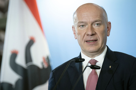 Antrittsbesuch von Bundeskanzler Friedrich Merz im Roten Rathaus in Berlin