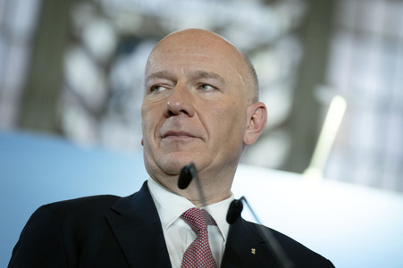 Antrittsbesuch von Bundeskanzler Friedrich Merz im Roten Rathaus in Berlin