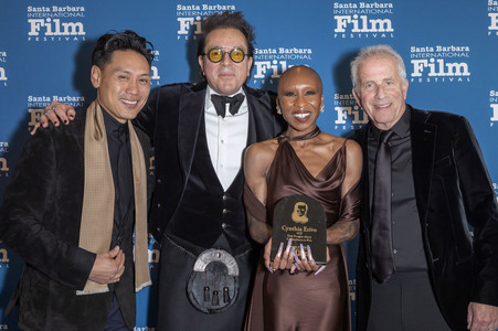 Kirk Douglas Award für Cynthia Erivo, 41. Santa Barbara International Film Festival
