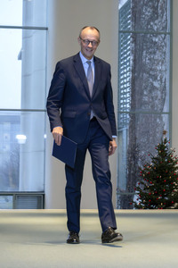 Pressestatement von Friedrich Merz in Berlin