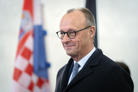 Empfang des Premierministers von Kroatien in Berlin