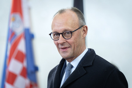 Empfang des Premierministers von Kroatien in Berlin