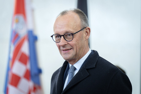 Empfang des Premierministers von Kroatien in Berlin