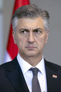 Empfang des Premierministers von Kroatien in Berlin