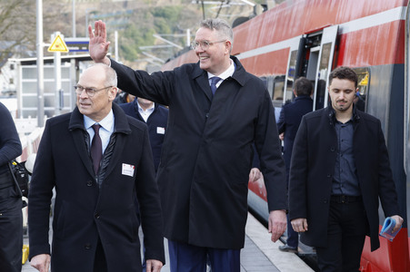 Inbetriebnahme der neuen Ahrtalbahn