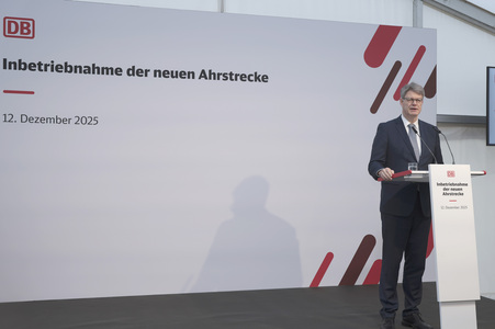 Inbetriebnahme der neuen Ahrtalbahn