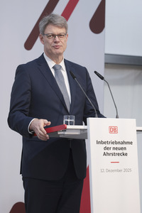 Inbetriebnahme der neuen Ahrtalbahn